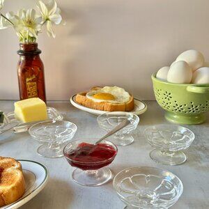 Vintage Heisey Colonial Dish – Small Pedestal Jelly, Candy or Ring Dish, 1907